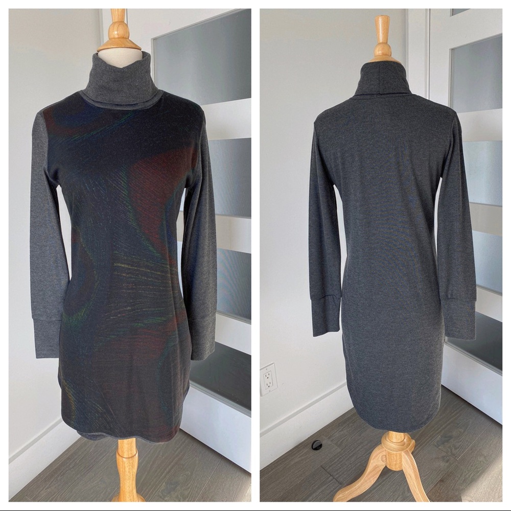 Go Couture High/Low Hem Tunic Sweater